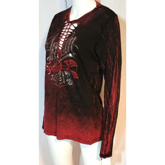 Affliction Newport Motors NWT- Size L - Picture 6 of 12